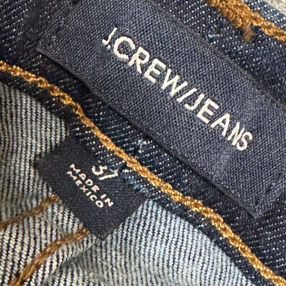 J. Crew Womens 37 9" High Rise Toothpick Jeans Classic Rinse Medium Wash Blue - Picture 5 of 9